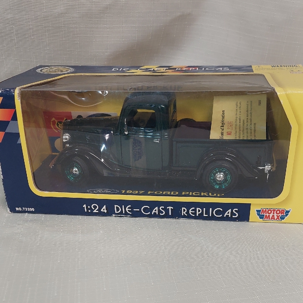 1937 Ford Pickup Die-Cast Model